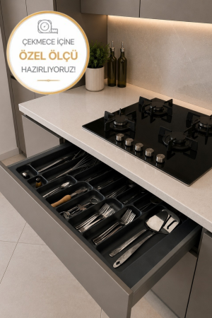 NETAKS Çekmece içi Kaşıklık 80X49 Kumlu Yüzey